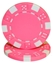 Image de Jeton de poker "Dice" 11.5gr (Vrac) - Rose