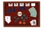 All In poker sign with playing cards and chips