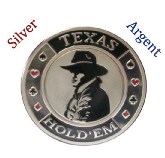 Image sur Protecteur de cartes ''TEXAS HOLD'EM''