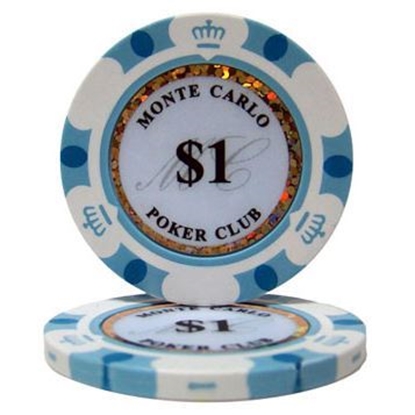 Image de 12960 MONTE CARLO 14gr (1$) - Roll of 25pcs