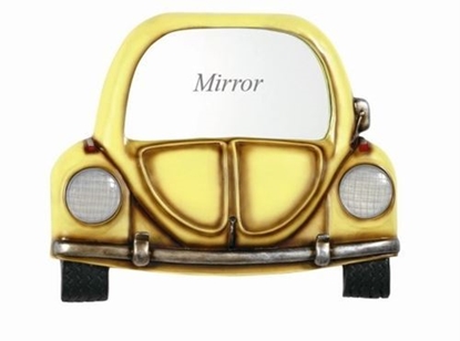 Image de Yellow Car w/Mirror