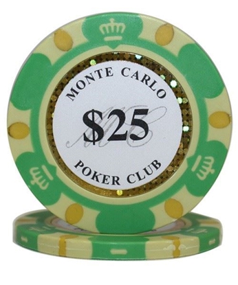 Image de 12963 MONTE CARLO 14gr (25$) - Roll of 25pcs