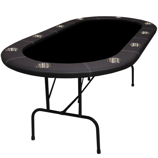 Image sur Table de poker Ovale 84'' Legacy