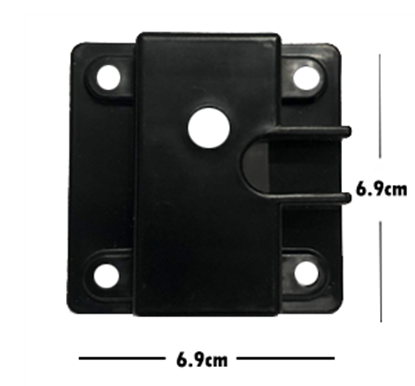 Kettle gear housing for 16oz popcorn machine with dimensions