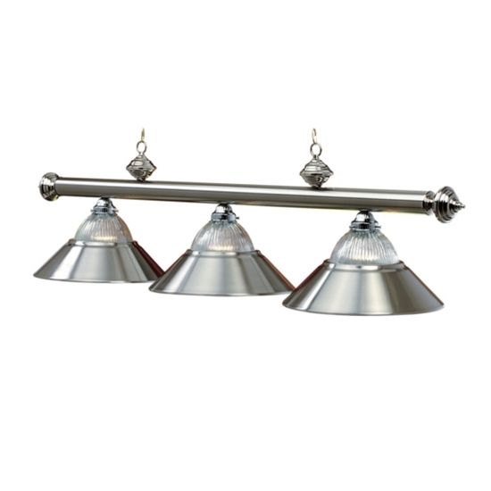 Image sur B48-RIB ST | 3 LT-54" BILLIARD LIGHT-STAINLESS