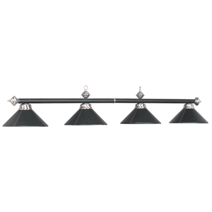 Image de B78-LTHR BLK | 4 LT-54" BILLIARD LIGHT-LEATHER/BLACK
