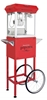 Image sur 71100 - POPCORN MACHINE 4oz WITH CART - RED