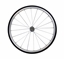 Silver aluminum wheel for 8oz and 16oz popcorn machine carts