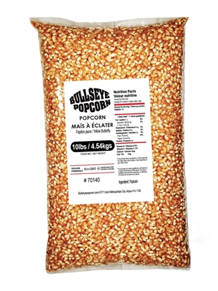 Image de Grain de maïs à éclater Bullseye Popcorn Platine - 10lbs