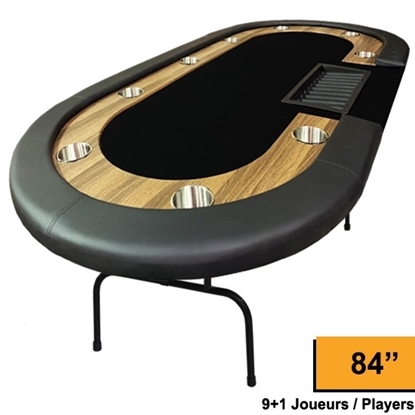 Image de Table de poker Dealer 84'' Série Suprême